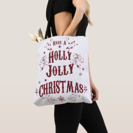 Vintage Glad Jul Tygkasse