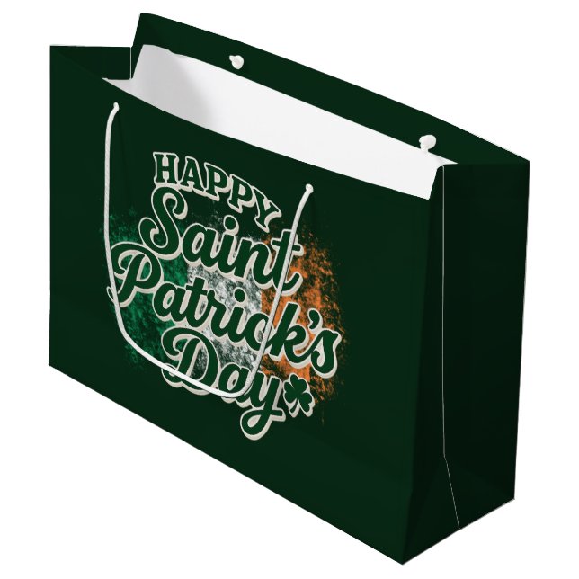 Vintage Glad Saint Patrick's day  (Framsidan Vinklad)
