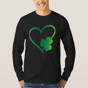 Vintage Glad St. Patricks Day Irländska Lucky Sham T Shirt