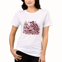 Vintage Glad Thanksgiving Kalkon T-Shirt