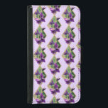 Vintage Gladiole Samsung Galaxy Geldbeutel Hülle Plånboksfodral För Samsung Galaxy S5<br><div class="desc">Vintage Gladiole</div>