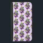 Vintage Gladiole Samsung Galaxy Geldbeutel Hülle Plånboksfodral För Samsung Galaxy S5<br><div class="desc">Vintage Gladiole</div>