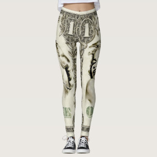 Vintage Glam för konstharllägen Leggings