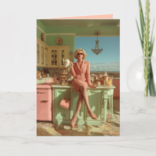 Vintage Glam i köket Inbjudan