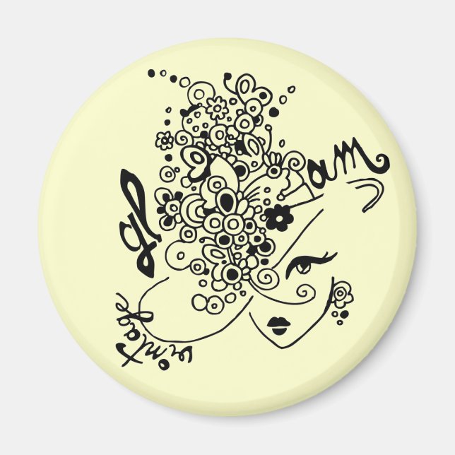 Vintage Glam Magnet (Framsidan)