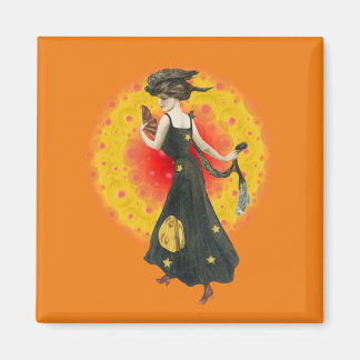 Vintage Glamor Girl Magnet