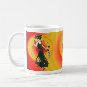 Vintage Glamor Girl Mugg