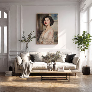 Vintage Glamor Poster