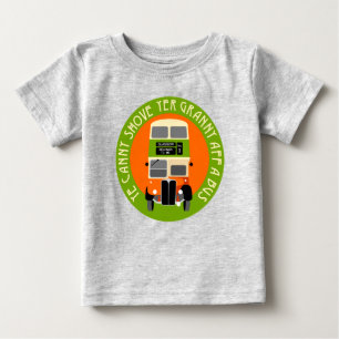 Vintage Glasgow Dubbla-decker buss Baby T-Shirt