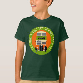 Vintage Glasgow Dubbla-decker buss T Shirt