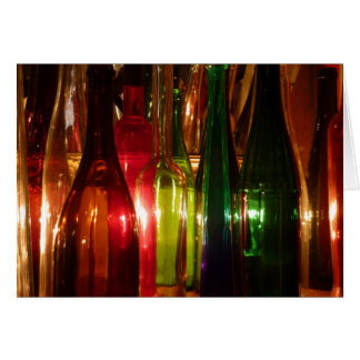 Vintage Glass Flaskor OBS Kort