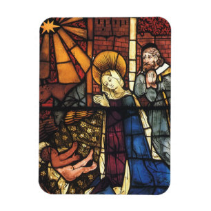 Vintage, glasskiktscen; Renaissance Magnet