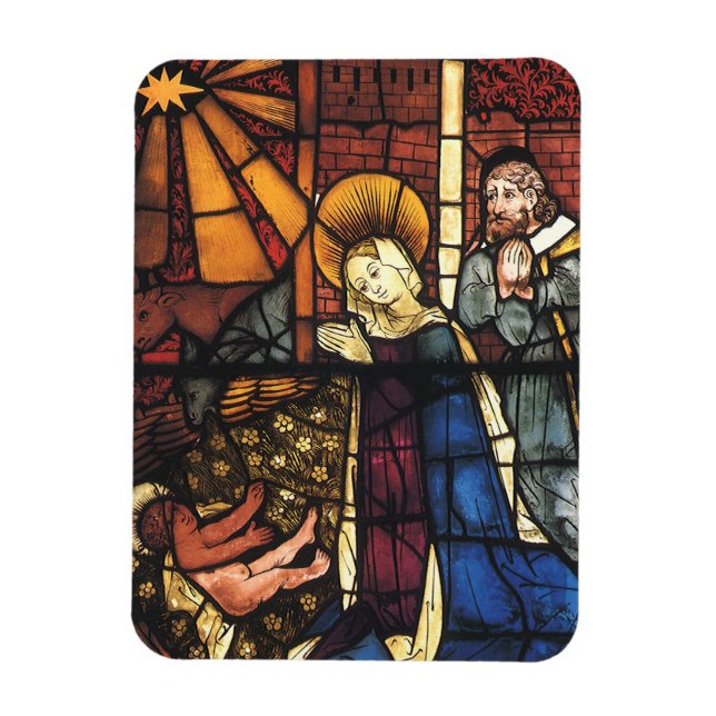 Vintage, glasskiktscen; Renaissance Magnet (Vertikal)