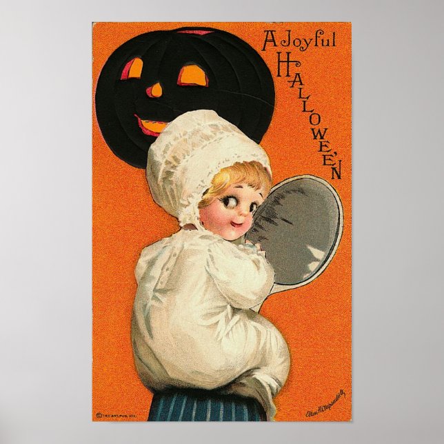 Vintage Glatta Halloween Baby Poster (Framsidan)