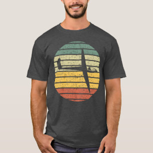 Vintage Glider Silhouette-familj T Shirt