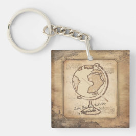 Vintage Globe. Lärargåva för geografi och historia