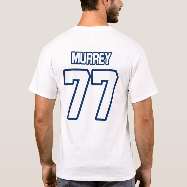 Vintage Goalie Mask - 77 Murrey T Shirt (Baksida)