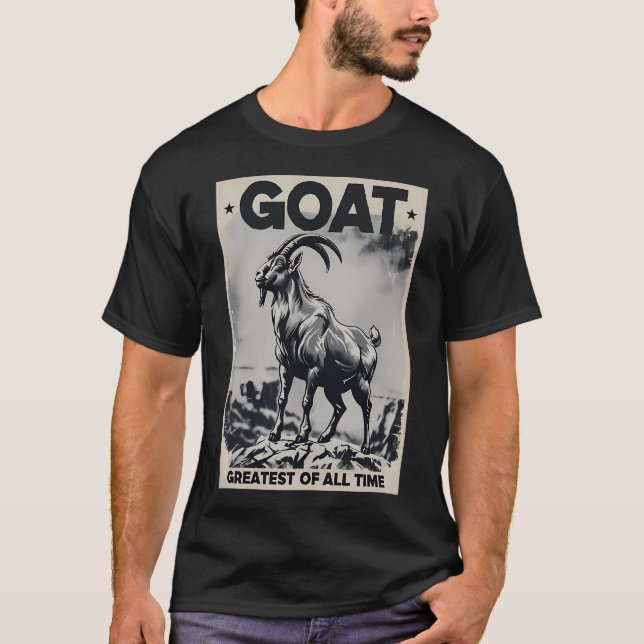 Vintage GOAT T Shirt (Framsida)