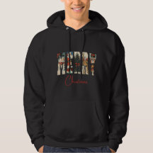 Vintage God Jul Hoodie