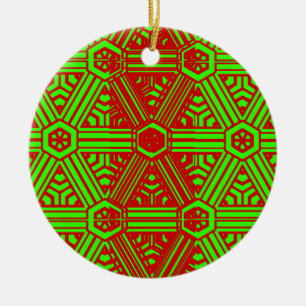 Vintage God Jul Julgransprydnad Keramik