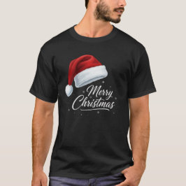 Vintage God Jul Klassisk Tomtehatt T Shirt