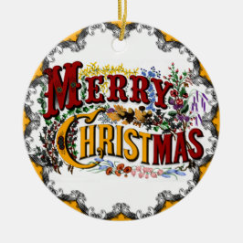 Vintage God jul Ornament