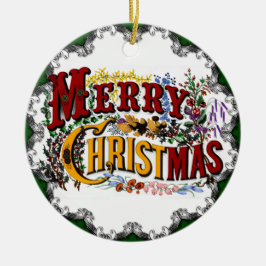 Vintage God jul Ornament