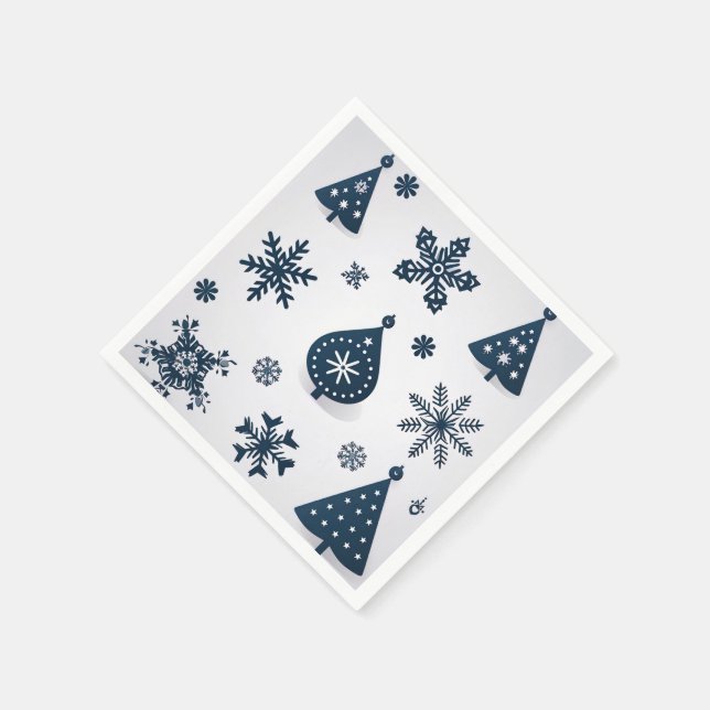 Vintage God jul Pappersservett (Hörn)