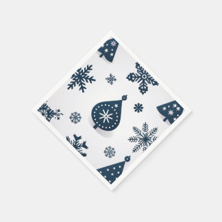 Vintage God jul Pappersservett