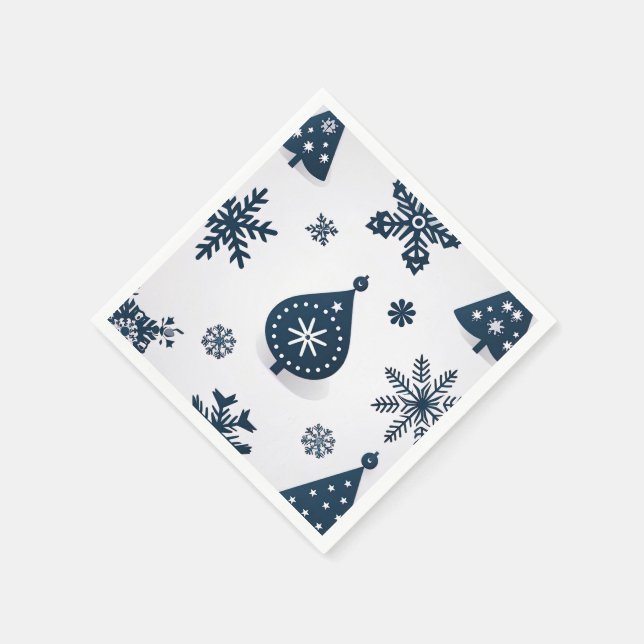 Vintage God jul Pappersservett (Hörn)