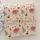 Vintage God jul Presentpapper<br><div class="desc">Öka helgdag stil med vår Vintage God jul Wrapping Papper, perfekt för att inspirera julklappande idéer. Den här charmerande jultomten som omsluter pappra blandar klassiska formgivningar med modernt fläkt, perfekt för unik omslagning av julklapp. Oavsett om du är tittar för julklappar som omger pappra idéer eller omsluter pappra idéer för...</div>