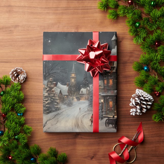 Vintage God jul Presentpapper (Julgåva)