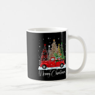 Vintage God jul Red Lastbil Old Fashioned Ch Kaffemugg