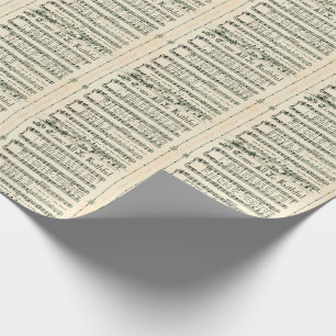 Vintage God Jul Sång, O Kom Alla Ye Faithful Presentpapper