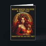 Vintage God Jul Vinter Solstånd Vi Häxa Er Yule Ch Kort<br><div class="desc">Vintage God Jul Vinter Solstånd Vi Häxa Er Yule Jul</div>