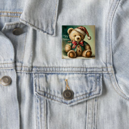 Vintage God Nalle Knapp