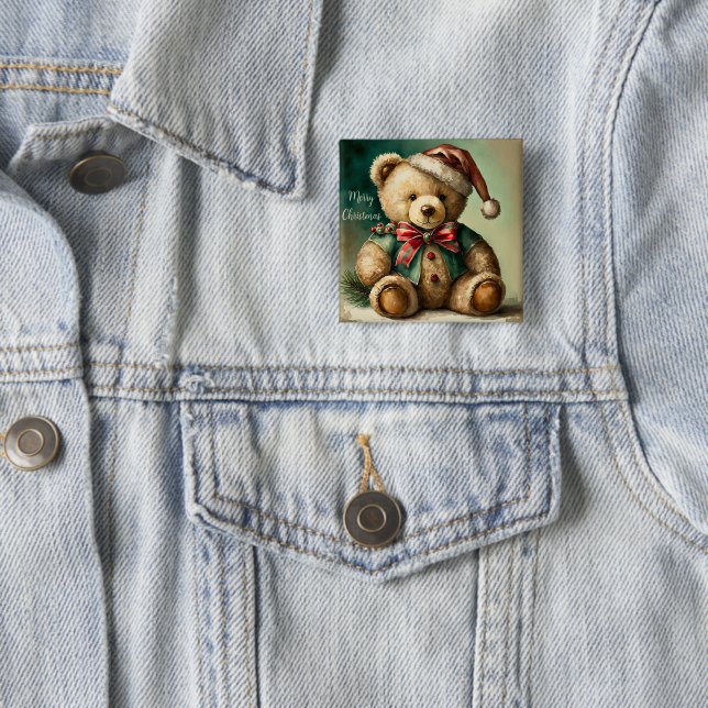 Vintage God Nalle Knapp (In Situ)