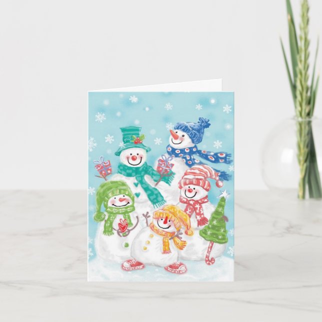 Vintage God Tack Helgkort (Framsida)