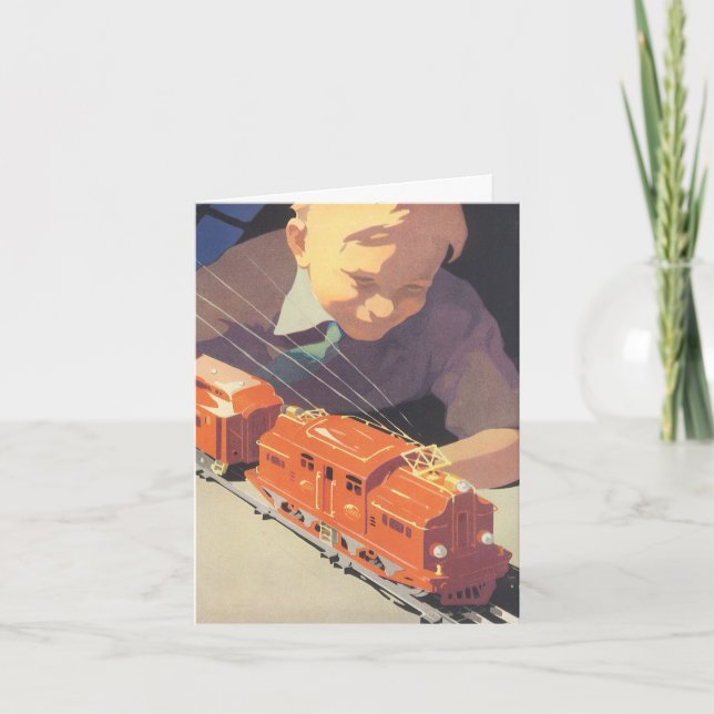 Vintage God Tack Helgkort (Framsida)