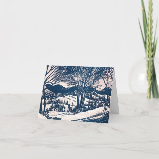 Vintage God Tack Kort (Framsida)