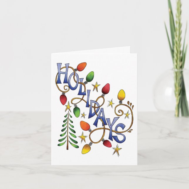 Vintage God Tack Kort (Framsida)