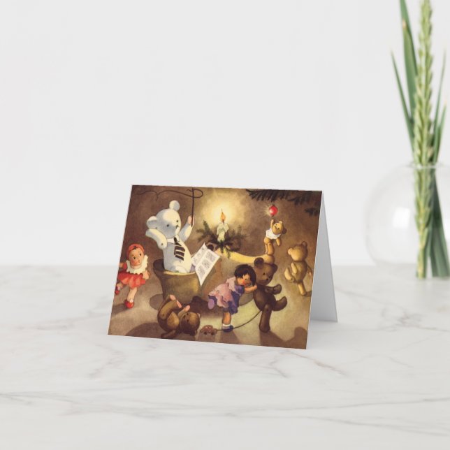 Vintage God Tack Kort (Framsida)