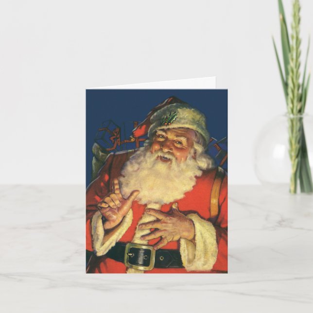 Vintage God Tack Kort (Framsida)