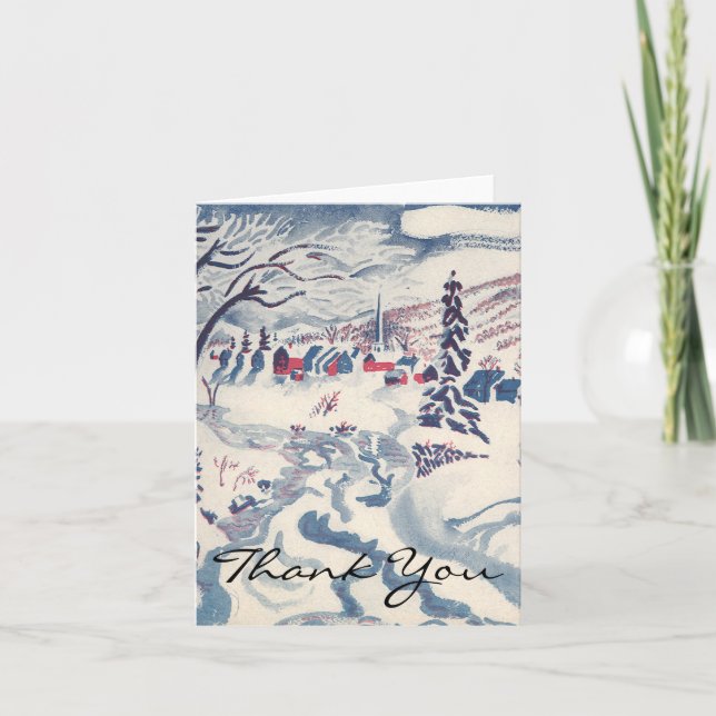 Vintage God Tack Kort (Framsida)