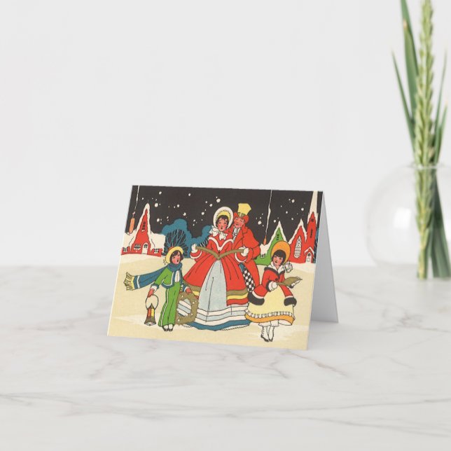 Vintage God Tack Kort (Framsida)