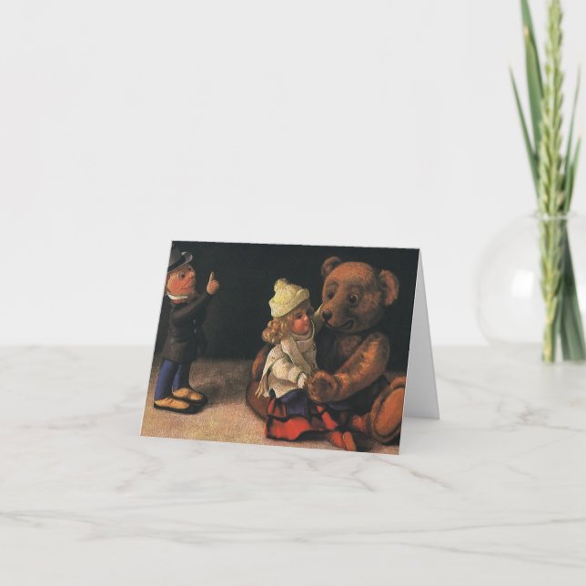 Vintage God Tack Kort (Framsida)