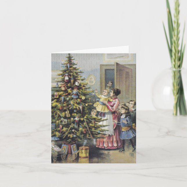 Vintage God Tack Kort (Framsida)