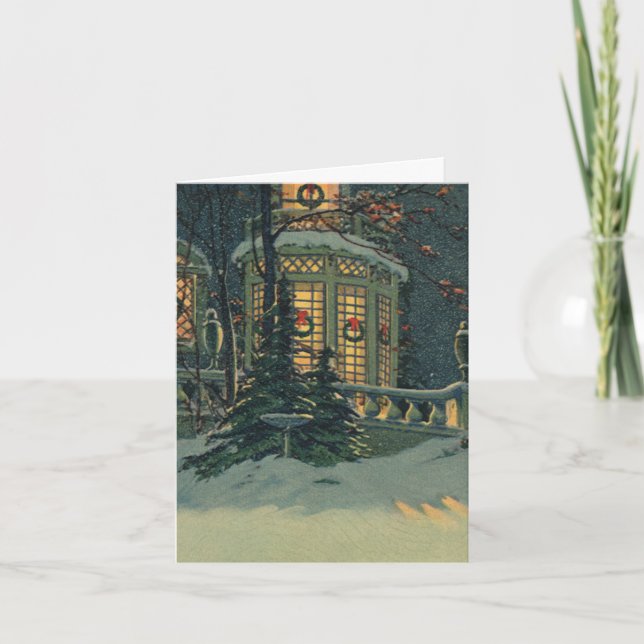 Vintage God Tack Kort (Framsida)