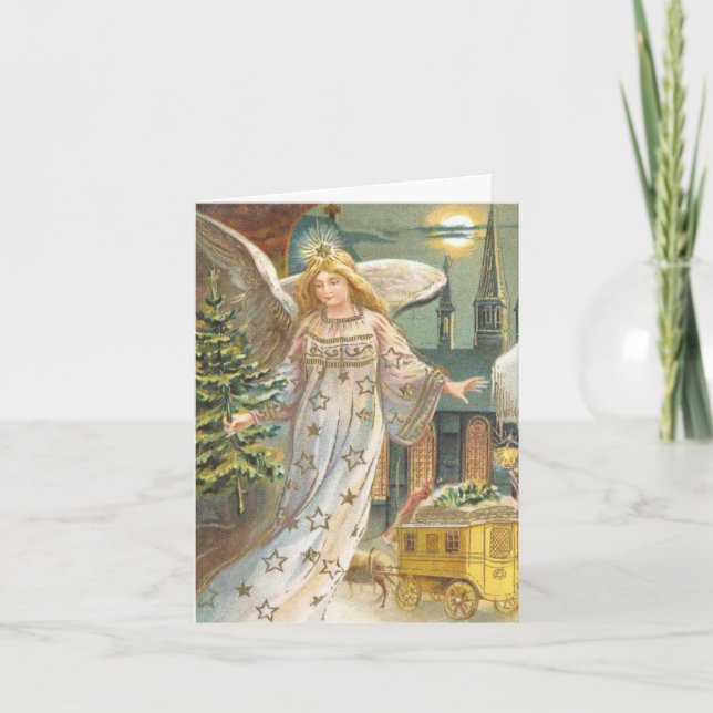 Vintage God Tack Kort (Framsida)