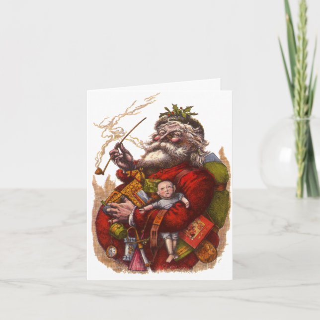 Vintage God Tack Kort (Framsida)